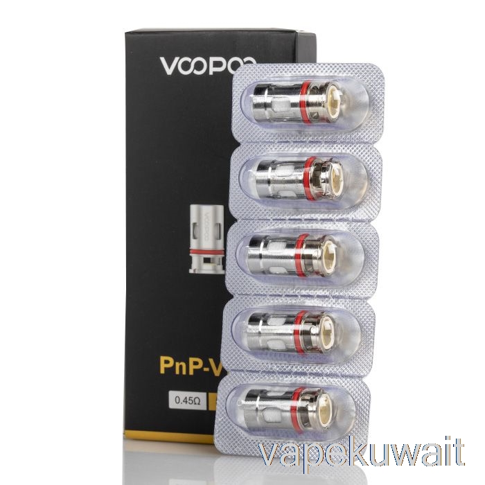 Voopoo Pnp استبدال كويلات 0.45ohm Pnp-Vm3 شبكة كويلات فيب الكويت